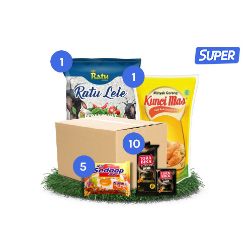 #BantuPKL - Paket Sembako Super