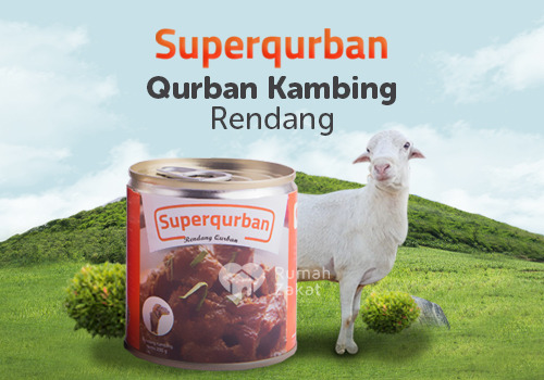 - Kornet ±30kaleng nett 200 gr atau
- Rendang ±25kaleng nett 200 gr